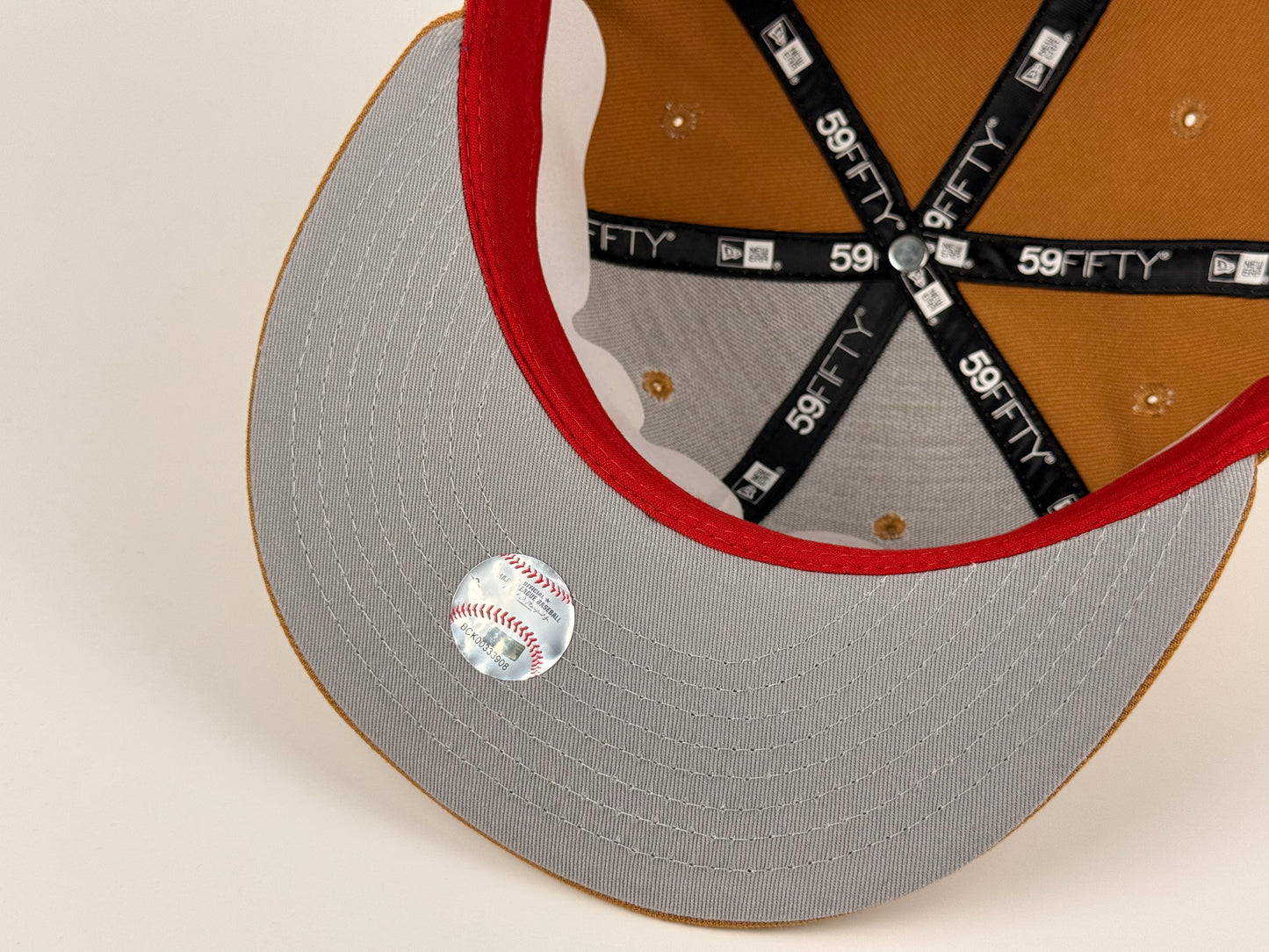 Anaheim Angels New Era Cap 59FIFTY Fitted Hat 50th Anniversary Side Patch