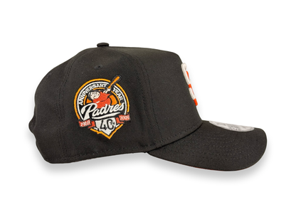 San Diego Padres MLB New Era Cap 9FORTY A-Frame Snapback Hat