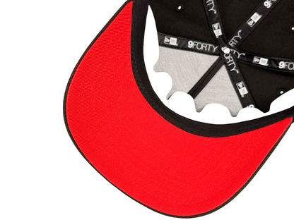 Diablos Rojos del Mexico LMB New Era Cap 9FORTY A-Frame Snapback Hat