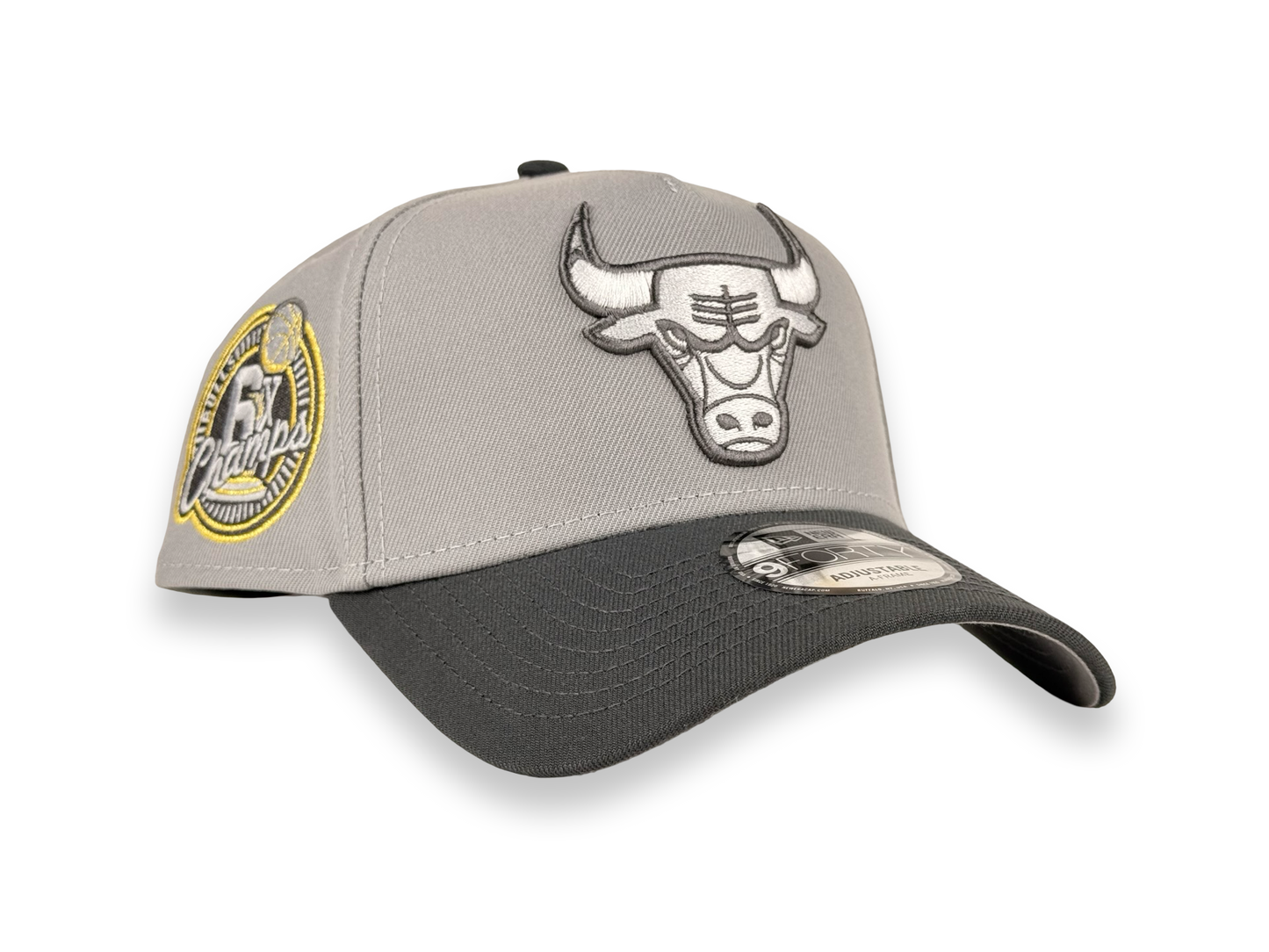 Chicago Bulls Champions NBA New Era Cap 9FORTY A-Frame Snapback Hat