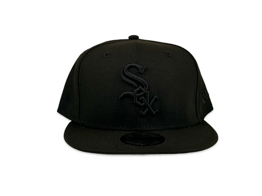 Chicago White Sox MLB New Era Cap 9FIFTY Snapback Hat Black