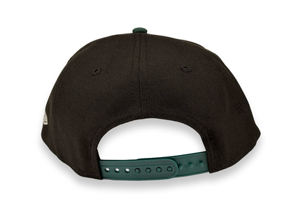 Los Angeles Dodgers New Era Cap 9FORTY A-Frame Snapback Hat “Los Dodgers” Black/Green Mexico Flag Side Patch
