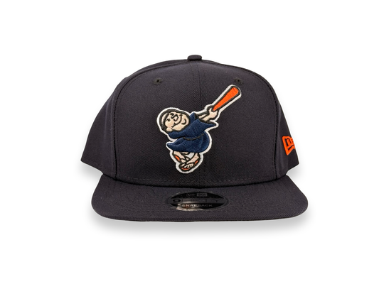 San Diego Padres Swinging Friar MLB New Era Cap 9FIFTY Snapback Hat Navy Blue