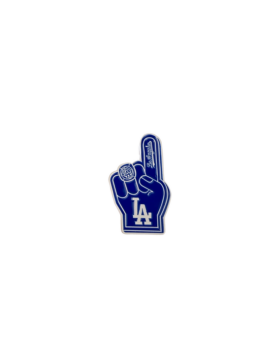 Los Angeles Dodgers Foam Finger Hat Pin
