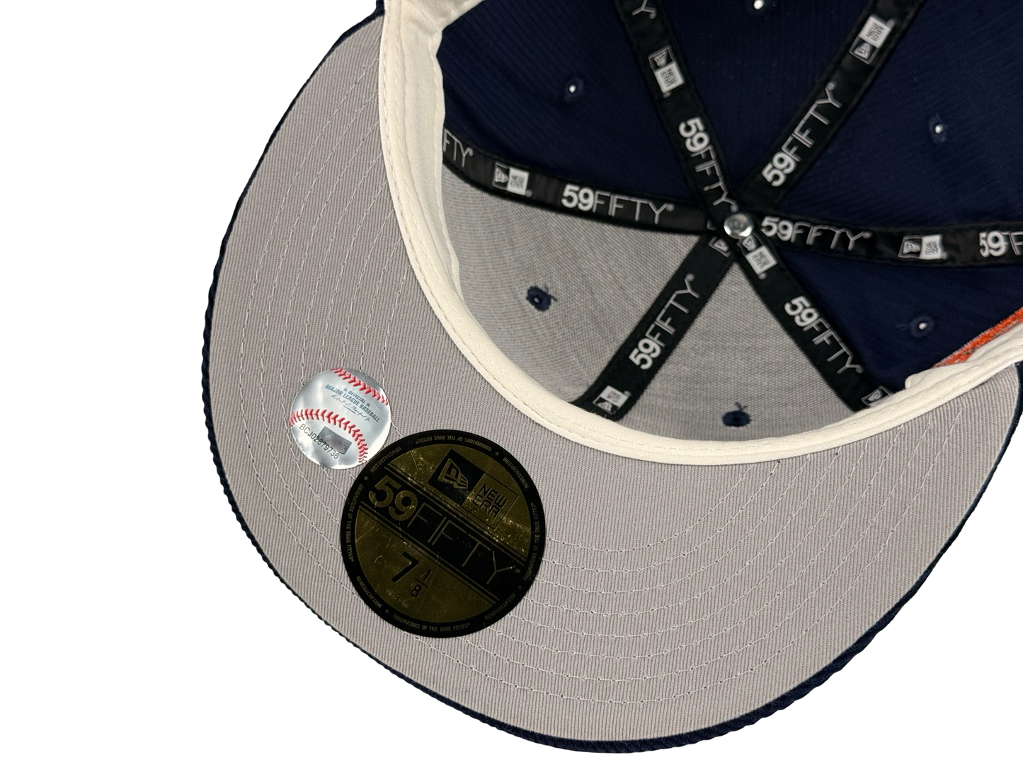 San Diego Padres New Era Cap 59FIFTY Fitted Hat Navy Blue Full Corduroy 1992 All Star Game Side Patch