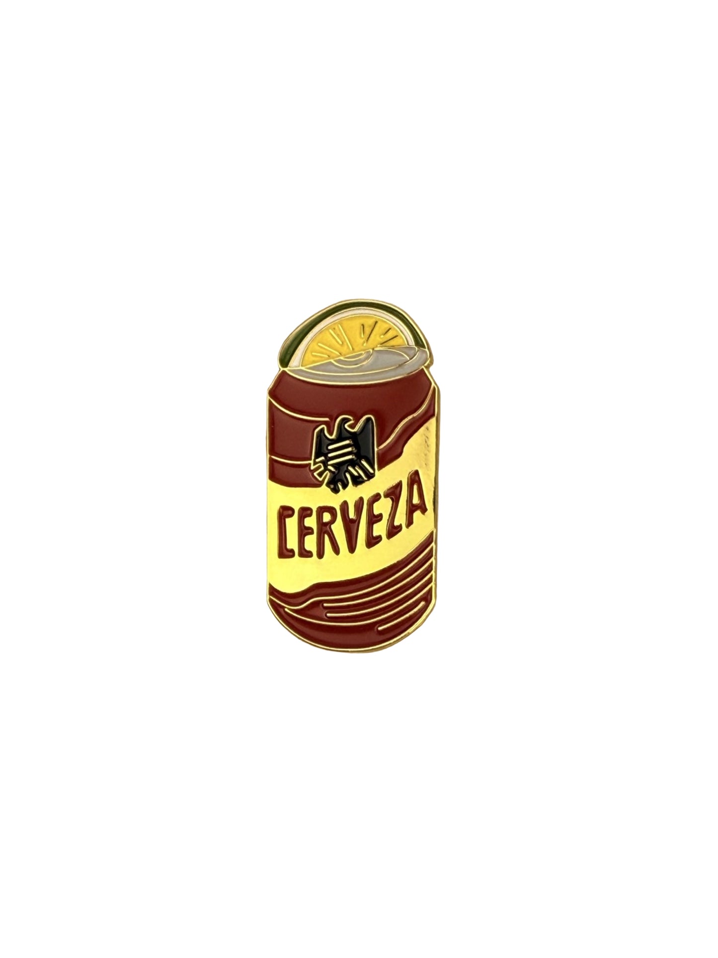 Beer Can Tecate Cerveza Hat Pin