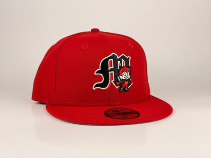 Diablos Rojos del Mexico LMB New Era Cap 59FIFTY Fitted Hat
