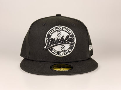 Diablos Rojos del Mexico LMB New Era Cap 59FIFTY Fitted Hat
