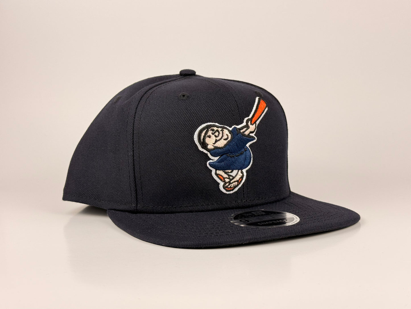 San Diego Padres Swinging Friar MLB New Era Cap 9FIFTY Snapback Hat Navy Blue
