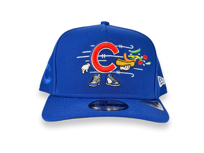 Chicago Cubs Cartoon MLB New Era Cap 9FIFTY A-Frame Snapback Hat