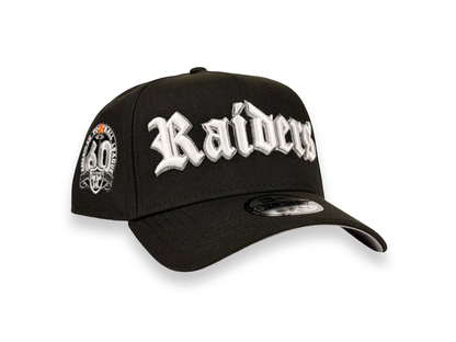 Las Vegas Raiders NFL New Era Cap 9FORTY A-Frame Snapback Hat