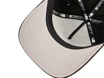 San Diego Padres Old English Script MLB New Era Cap 9FORTY A-Frame Snapback Hat