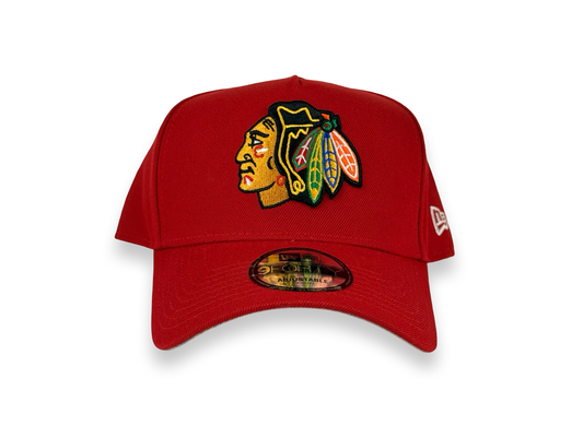 Chicago Blackhawks NHL New Era Cap 9FORTY A-Frame Snapback Hat