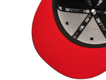 Toros De Tijuana LMB New Era Cap 59FIFTY Fitted Hat Black