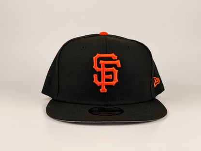 San Francisco Giants MLB New Era Cap 9FIFTY Snapback Hat Black