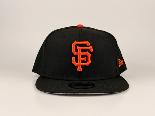 San Francisco Giants MLB New Era Cap 9FIFTY Snapback Hat Black