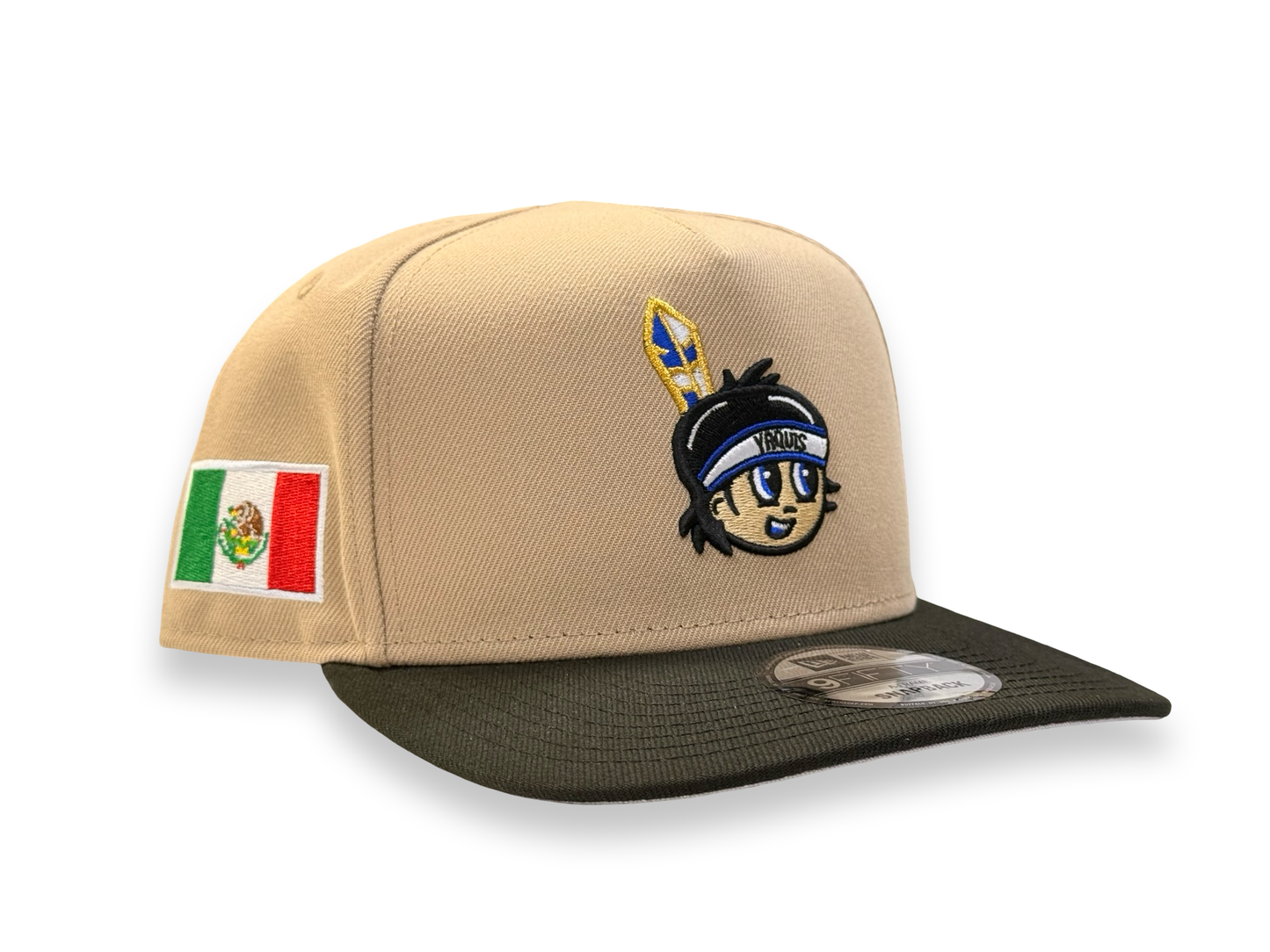 Yaquis de Obregón LMP New Era Cap 9FIFTY A-Frame Snapback Hat