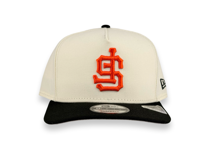 San Francisco Giants Upside Down MLB New Era Cap 9FIFTY A-Frame Pre-Curved Snapback Hat