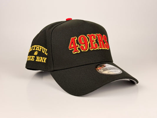 San Francisco 49ers “Faithful to the Bay” New Era Cap 9FORTY A-Frame Snapback Hat