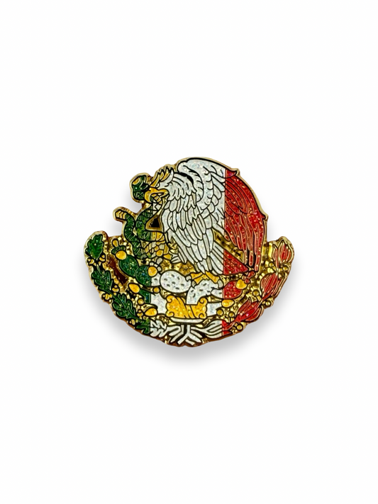 Mexico Eagle Crest Hat Pin