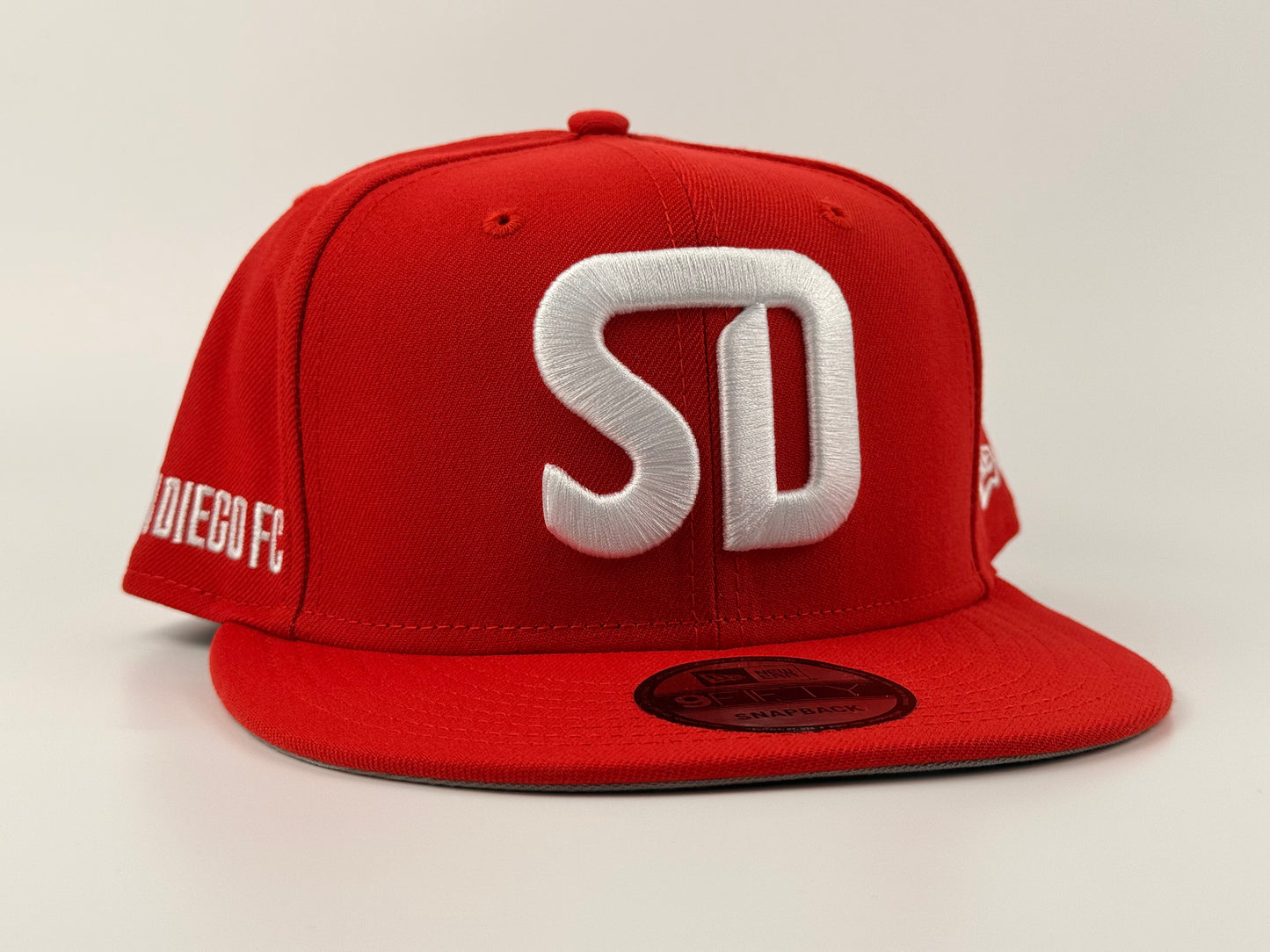 San Diego FC MLS New Era Cap 9FIFTY Snapback Hat Red