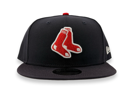Boston Red Sox New Era Cap 9FIFTY Snapback Hat Navy Blue