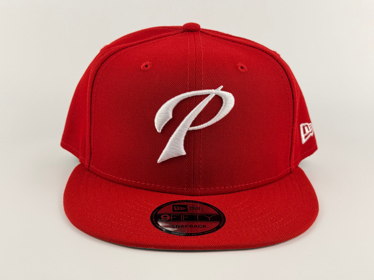 San Diego Padres “P” New Era Cap 9FIFTY Snapback Hat Red