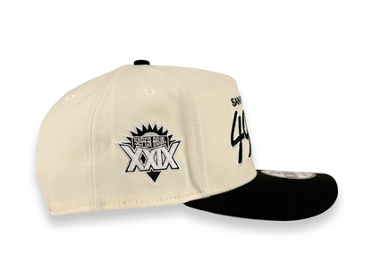 San Francisco 49ers NFL New Era Cap 9FIFTY A-Frame Pre-Curved Snapback Hat