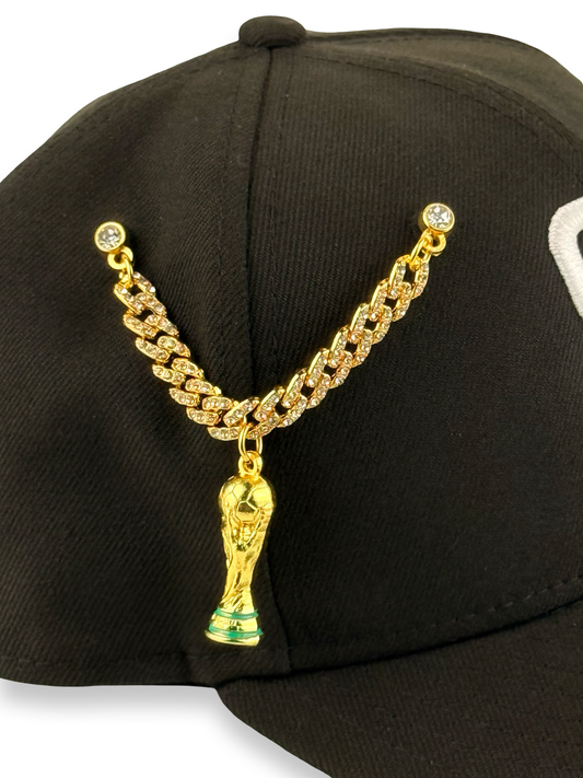FIFA World Cup Trophy Chain Hat Pin