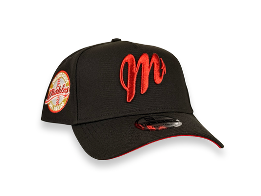 Diablos Rojos del Mexico LMB New Era Cap 9FORTY A-Frame Snapback Hat