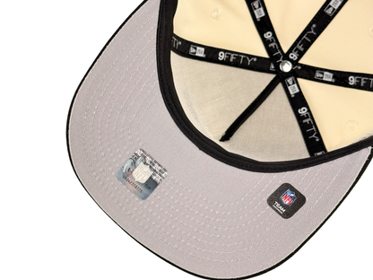 San Francisco 49ers NFL New Era Cap 9FIFTY A-Frame Pre-Curved Snapback Hat