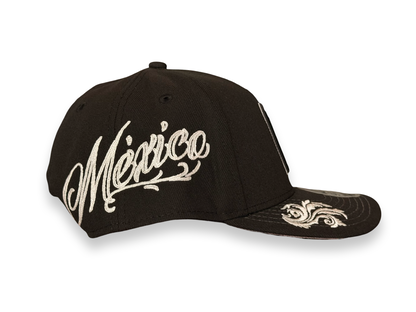 Mexico Script WBC New Era Cap 9FORTY M-Crown Snapback Hat