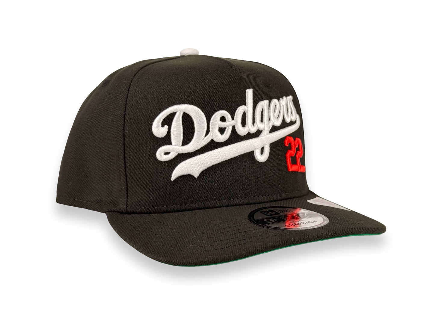 Los Angeles Dodgers Clayton Kershaw 22 MLB New Era Cap 9FIFTY A-Frame Snapback Hat
