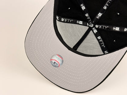 San Diego Padres MLB New Era Cap 9FIFTY A-Frame Snapback Hat Black