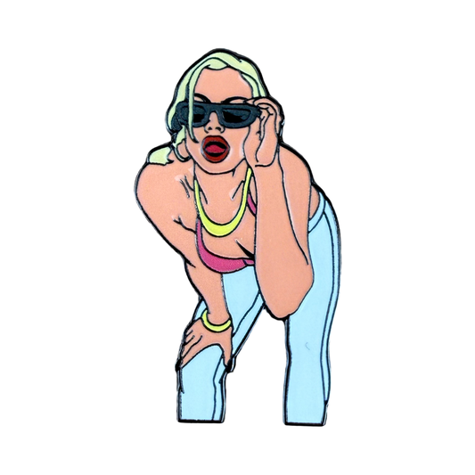 Grand Theft Auto San Andreas Girl Hat Pin