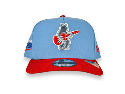 Chicago Cubs Rock Bear MLB New Era Cap 9FIFTY A-Frame Snapback Hat