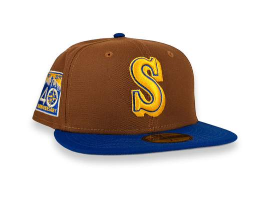 Seattle Mariners MLB New Era Cap 59FIFTY Fitted Hat