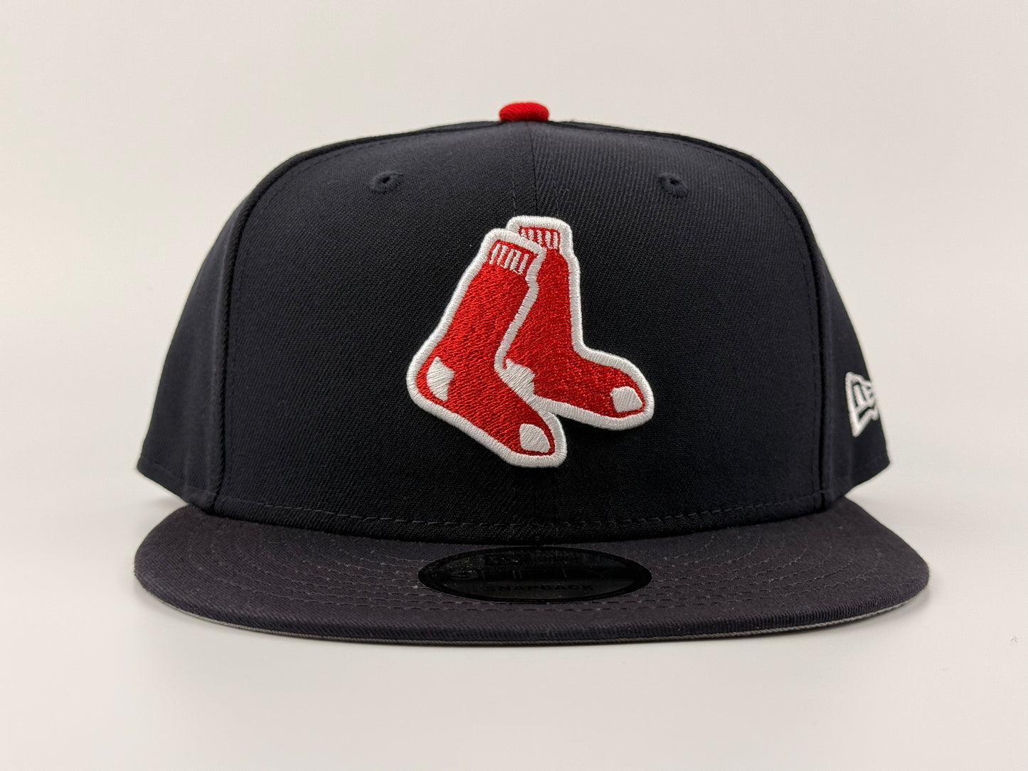 Boston Red Sox New Era Cap 9FIFTY Snapback Hat Navy Blue