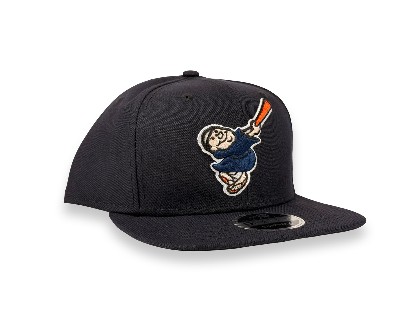 San Diego Padres Swinging Friar MLB New Era Cap 9FIFTY Snapback Hat Navy Blue