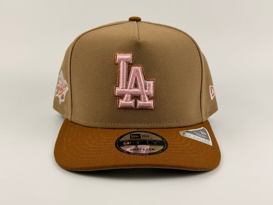 Los Angeles Dodgers New Era Cap 9FIFTY A-Frame Snapback Hat 1988 World Series Side Patch