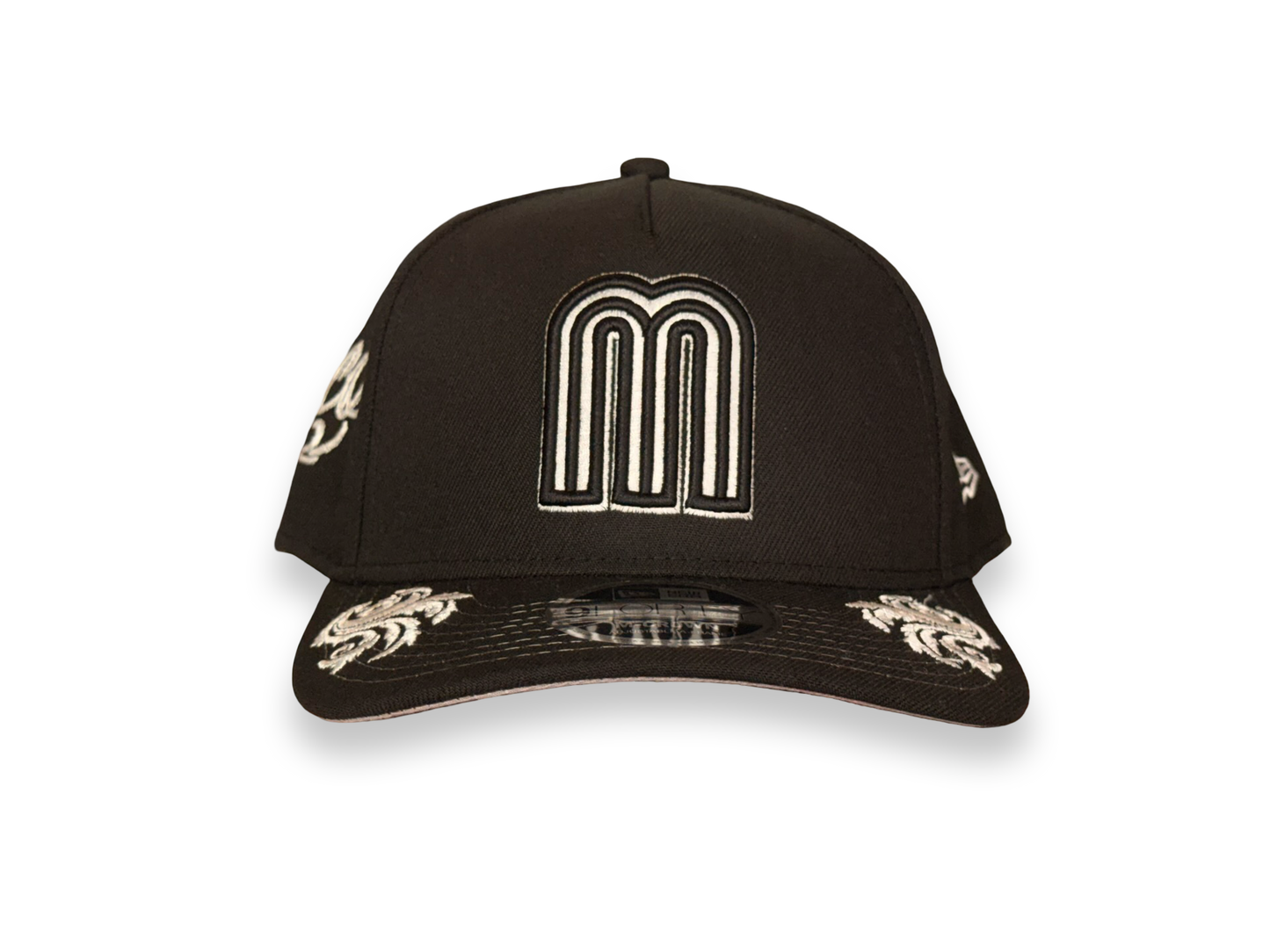 Mexico Script WBC New Era Cap 9FORTY M-Crown Snapback Hat