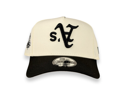 Oakland Athletics Upside Down MLB New Era Cap 9FORTY A-Frame Snapback Hat