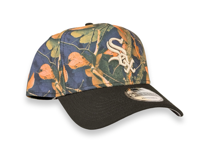 Chicago White Sox Leaves Camo MLB New Era Cap 9FORTY A-Frame Snapback Hat