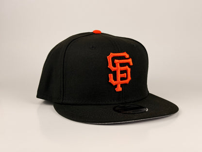 San Francisco Giants MLB New Era Cap 9FIFTY Snapback Hat Black