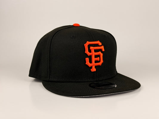 San Francisco Giants MLB New Era Cap 9FIFTY Snapback Hat Black