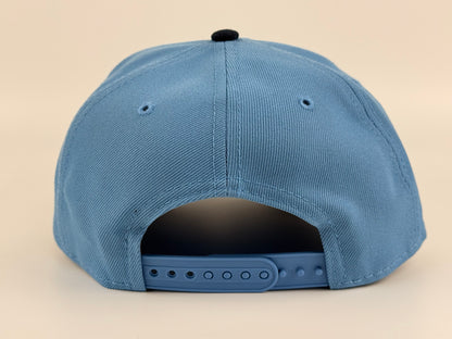 Florida Marlins New Era Cap 9FORTY A-Frame Snapback Hat Sky Blue Navy Visor 2003 World Series Side Patch