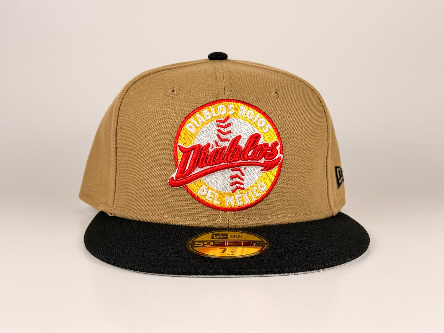 Diablos Rojos del Mexico LMB New Era Cap 59FIFTY Fitted Hat
