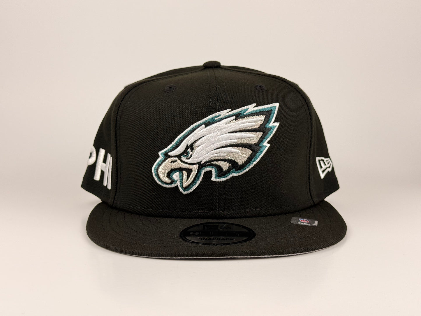 Philadelphia Eagles NFL New Era Cap 9FIFTY Snapback Hat Black