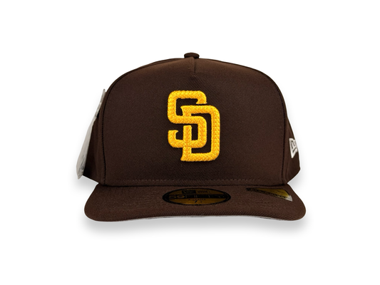 San Diego Padres MLB New Era Cap 59FIFTY A-Frame Fitted Hat