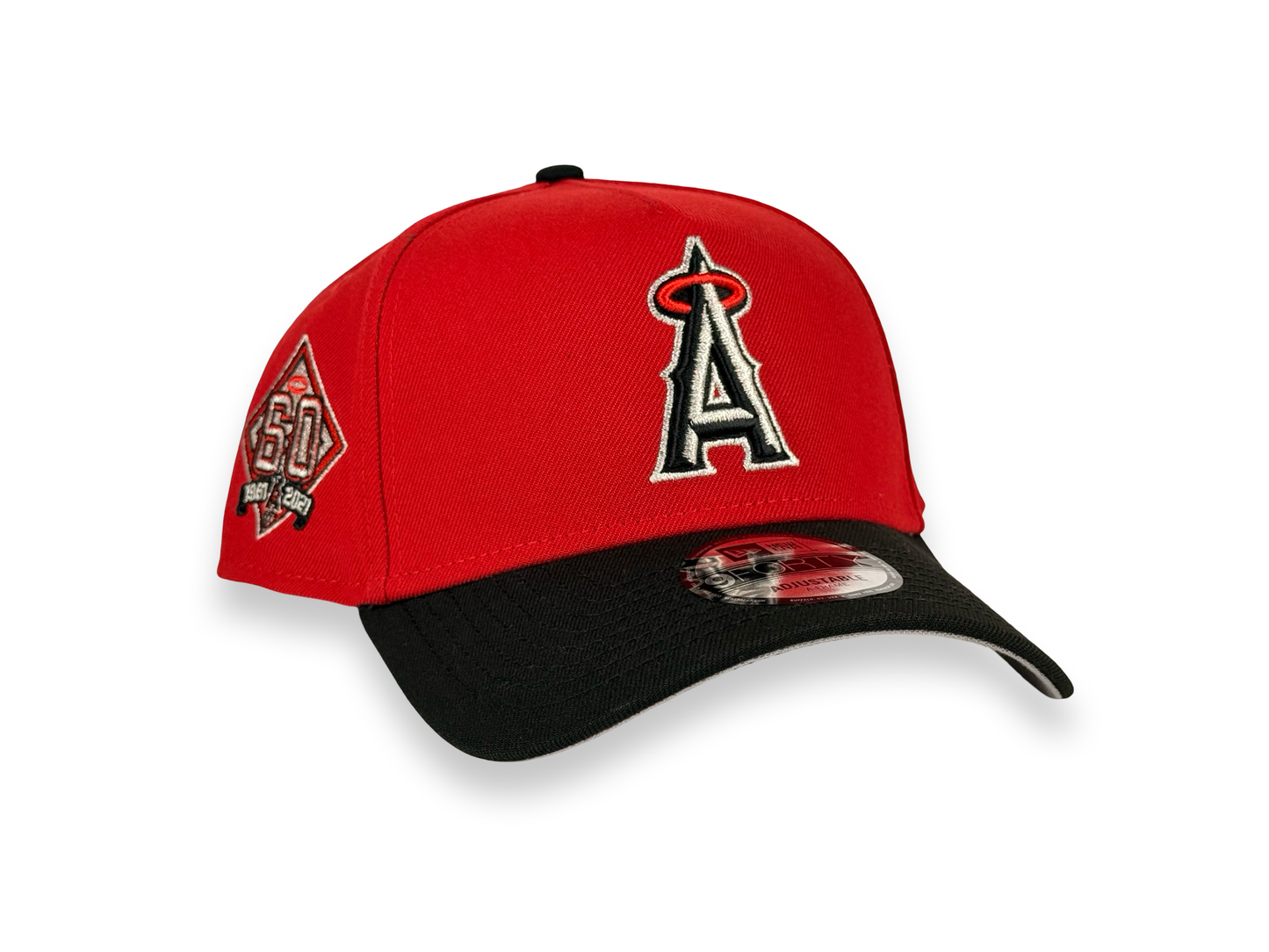 Anaheim Angels MLB New Era Cap 9FORTY A-Frame Snapback Hat